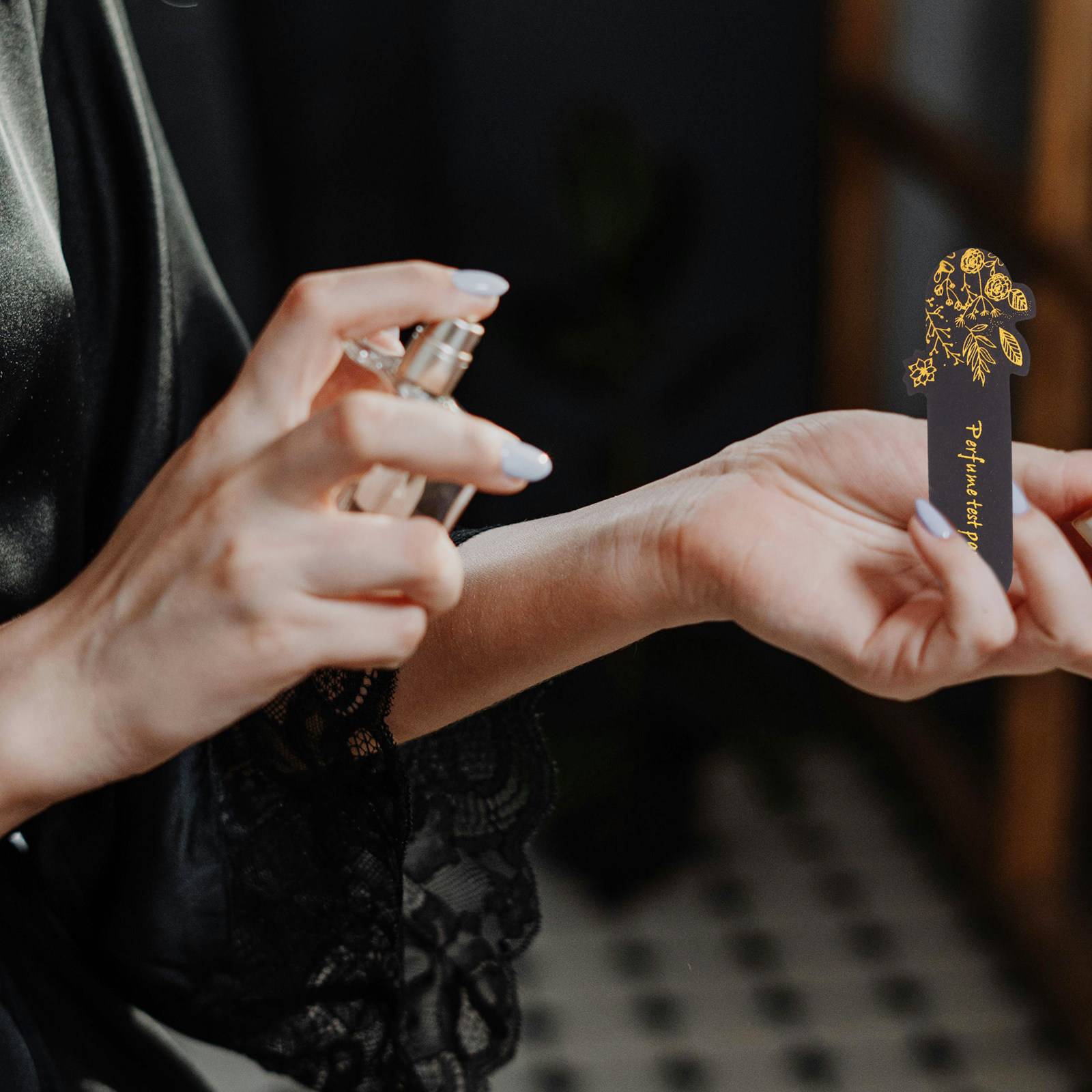 100 sztuk czarnych papierowych – Perfume Fragrance Test recenzja i cena