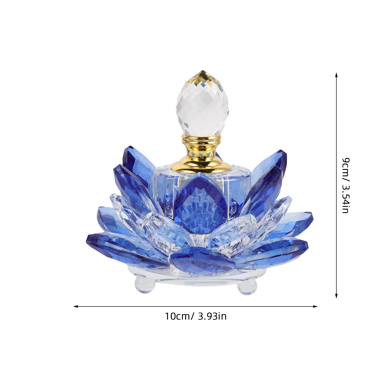 Kryształowa butelka na perfumy – Perfume Fragrance Blue recenzja i cena