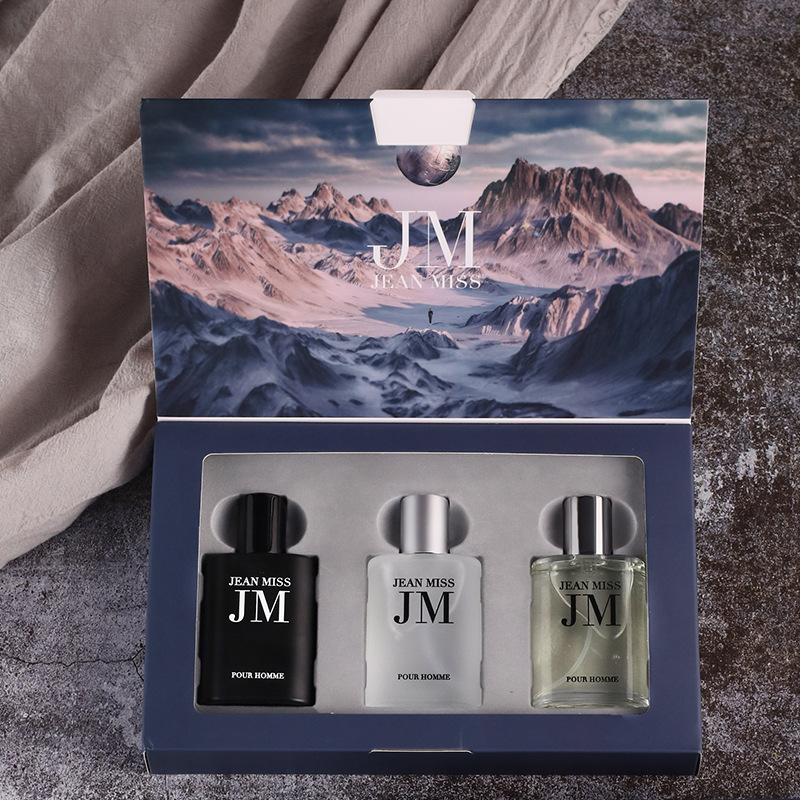 3-częściowy zestaw prezentowy  – Perfume Fragrance Blue recenzja i cena